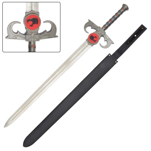 SWORD OF OMENS THUDERCATS SERIES, The Ornamental Fantasy Sword, inspired by  Sword of Omens, is a bold display piece that captures the spirit of one of animation’s most recognizable designs